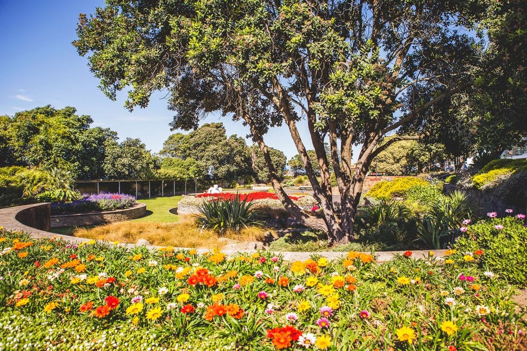 Napier Marine Parade Sunken Gardens